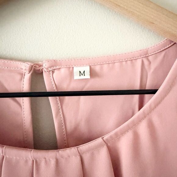 Amazon Petal Sleeve Blouse in Pink Size M - Picture 5 of 6